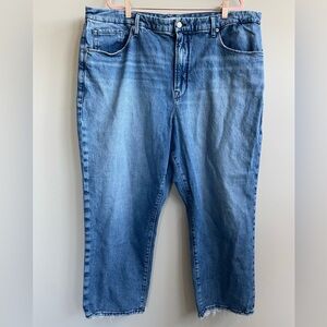 Good American Blue Ankle & Cropped Jeans